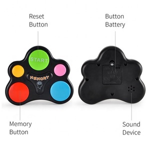 Электронная обучающая игра с подсветкой и музыкой повторяет цвет детские головоломки обучающий подарок - Product Image 2