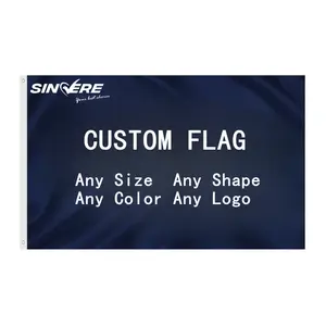 Top Quality 3X5FT Custom Any Design Banners Flags For Outdoor Activities