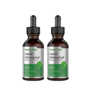 Suplemen Klorofil Cair - Vegan, Rasa Mint Alami, 2 FL OZ (59mL) Suplemen Diet Cair - Product Image 4