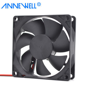 OEM 80x80x20mm 24V 直流轴流滚珠轴承风扇 50000小时长寿命，适用于工业控制柜/电源/服务器冷却风扇 - Product Image 3