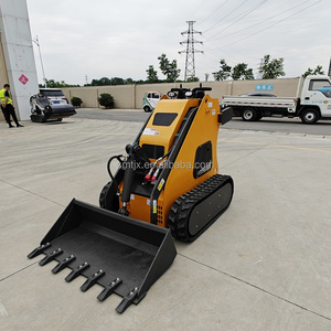 Minicargador hidráulico diésel EPA Euro5, quitanieves sobre orugas, accesorios para tractor - Product Image 1