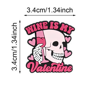 Atacado Halloween Shoe Decoração Chinelos Acessórios PVC Charme Diy Spooky Encantos Sapato Personalizado - Product Image 2