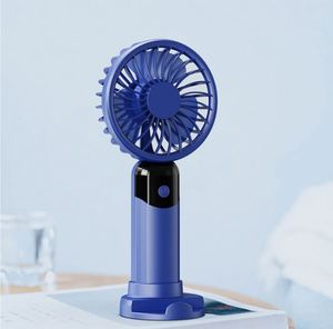 Ventilateur portable de 1800 mAh, peut être placé sur le bureau, recharge USB, petit ventilateur portable - Product Image 1