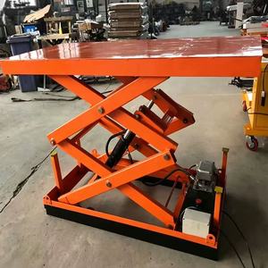 Ciseaux élévateurs électriques de qualité industrielle, élévateur pour moto JN 8099, hauteur de travail réglable pour usage agricole, garage et atelier - Product Image 4