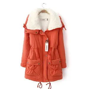 Prendas de Vestir exteriores de Cachemira para mujer, abrigos largos de lana cálida, chaquetas con bolsillo, moda de invierno