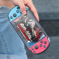 2024 nouveau produit X7 Plus 5.1 pouces rétro Portable enfants console de jeu vidéo portable lecteur de jeu portable