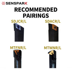 Mecanizado de la Barra de Corte del Husillo Trasero de la Máquina de Coser, Accesorios de Corte de Acero Inoxidable para Máquina de Coser, Acero Aleado CCGT TNMG - Product Image 6