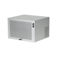 Boîtier NAS MicroATX compact de 22,4 L, tour moyenne, 8 baies, remplaçable à chaud, boîtier pour disques durs, coque en aluminium de 2 mm pour ordinateur de bureau