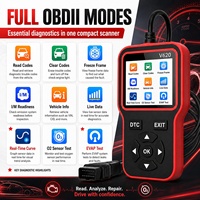 Lecteur de codes et outil de diagnostic automobile V620 OBD2 avec écran universel rouge pour une décodage précise