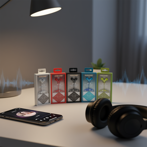 Anshmei An-70 Auricolari cablati con jack da 3,5 mm, cuffie audio stereo con microfono per l'ascolto di musica su telefoni cellulari - Product Image 3