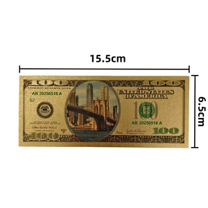 Envío Gratis: Tarjeta Coleccionable <span class=keywords><strong>de</strong></span> Plástico del <span class=keywords><strong>Puente</strong></span> <span class=keywords><strong>de</strong></span> <span class=keywords><strong>Brooklyn</strong></span> con Lámina <span class=keywords><strong>de</strong></span> Oro <span class=keywords><strong>de</strong></span> 24k, Billete Bancario Americano para Exhibición - Product Image 2