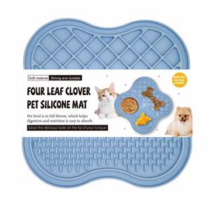 Es-Pro Eco-Friendly Slow Food Plate Soft Silicone Pet <b>Mat</b> for <b>Cats</b> Dogs Foldable & Easy to Clean ODM/OEM Available - Product Image 4