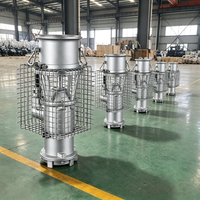 Pompe submersible à aimant permanent industrielle 15HP 11kW 6 pouces haute efficacité grande capacité drainage d'urgence
