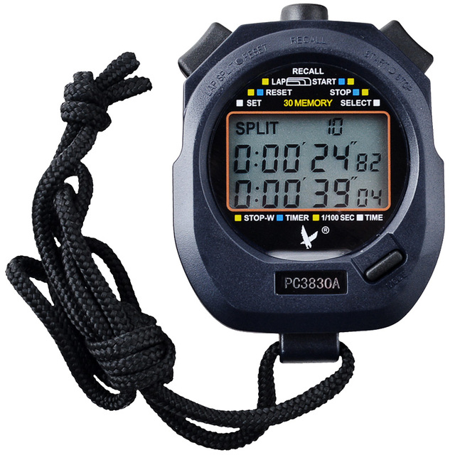 LEAP Stopwatch Training Sports Professional Dedicated Waterproof Stopwatch Digital Stopwatch PC3830