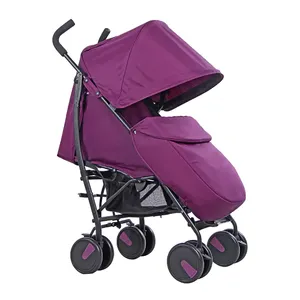 带防雨罩和脚套的轻型雨伞婴儿婴儿车适合0-36个月婴儿英国市场