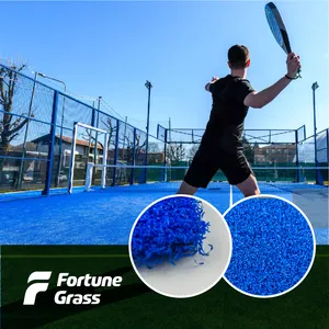 Synthetic Lawn Gym Golf Tennis Artificial Grass 12mm 16mm Pile Height Turf for Sports Court