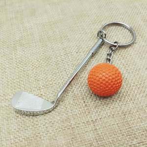 Golf Keychain Mini vòng chìa khóa Câu lạc bộ thể thao ba lô túi trang trí sáng tạo cho người yêu thể thao người đàn ông phụ nữ chàng trai cô gái Golf Móc chìa khóa - Product Image 3