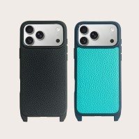 Étui de téléphone en cuir de haute qualité, nouveau produit 2025, étui de téléphone portable en cuir premium avec portefeuille pour iPhone 17