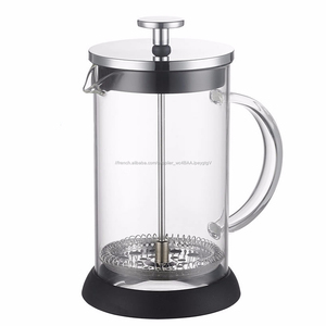 Durable professionnel 350ml Presse Française <span class=keywords><strong>Cafetière</strong></span>, <span class=keywords><strong>verre</strong></span> Transparent <span class=keywords><strong>piston</strong></span> <span class=keywords><strong>à</strong></span> café - Product Image 2