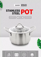 Peralatan Memasak Set Peralatan Masak Casserole Peralatan Dapur Stainless Steel Ollas Set Panci Masak Set Panci dan Wajan