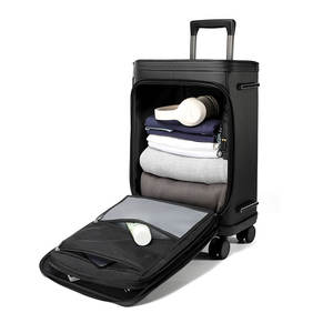 กระเป๋าเดินทางถือได้อย่างหรูหรามีซิปล็อค Tsa ขนาด20นิ้วโลโก้ออกแบบได้ตามต้องการ - Product Image 5