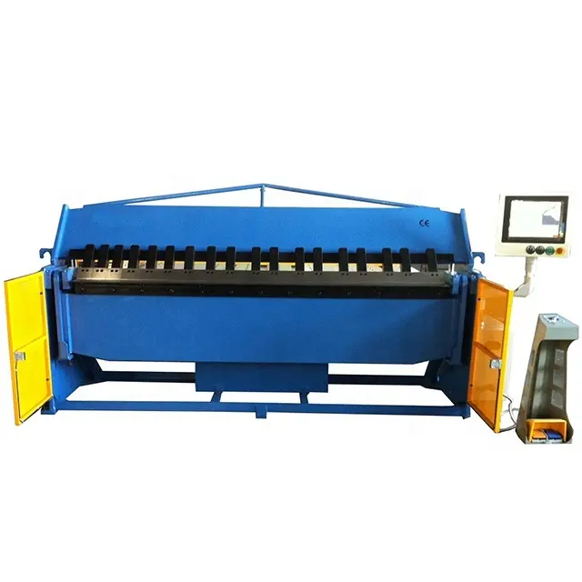 CNC Hydraulic steel plate box and pan sheet metal bender and folder