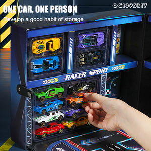 20pcs boîte de <span class=keywords><strong>rangement</strong></span> <span class=keywords><strong>garage</strong></span> métal course moulé sous pression mini <span class=keywords><strong>voiture</strong></span> ensemble <span class=keywords><strong>jouet</strong></span> pour garçons enfants - Product Image 4