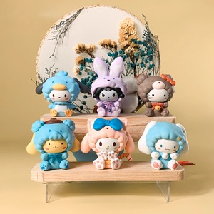 Figuras Decorativas <span class=keywords><strong>de</strong></span> Resina para la Serie Fiesta del Té, Kuromi, My <span class=keywords><strong>Melody</strong></span>, Cinnamoroll, Caja Sorpresa, Modelo Inspirado en Frozen - Product Image 3