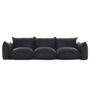 Sofá Doble Blanco para Sala <span class=keywords><strong>de</strong></span> Estar, Moderno y Minimalista, Estilo Nórdico Europeo, para Familias Pequeñas, con Tapicería <span class=keywords><strong>de</strong></span> Tela Tecnológica - Product Image 1