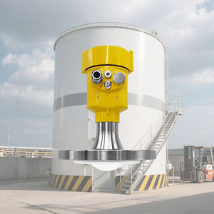 80GHz Berührungsloser Radar-Füllstandsensor Ölstandsmesser für Gefahrenbereiche Chemisches Füllstandmessgerät IP68 - Product Image 1