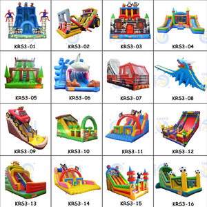 Trung Quốc Nhà máy PVC inflables Para ninos Grandes tàu cướp biển Inflatable bouncy lâu đài bên cho thuê toboggan gonflable cho trẻ em - Product Image 6