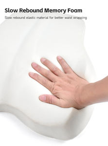 Almohada de soporte lumbar al por mayor/cojín trasero, <span class=keywords><strong>respaldo</strong></span> ortopédico de espuma viscoelástica <span class=keywords><strong>para</strong></span> silla de oficina de coche - Product Image 4