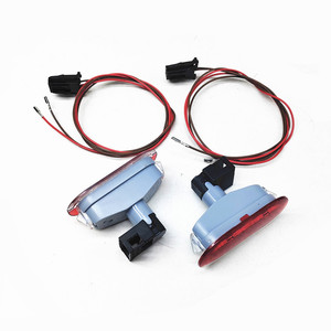 Lumière de courtoisie de porte 6Q0947419 945411 LED rouge et blanc pour Skoda Octavia Polo Touran Golf 4 éclairage intérieur - Product Image 2