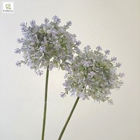 Vente en gros de boules d'allium de 65 cm, centre de table floral, fleurs artificielles géantes pour la décoration de table de mariage