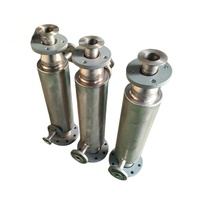 Mélangeur statique à enveloppe en titane Gr2 pour réacteur gaz-liquide - Résistant aux produits chimiques et à la corrosion