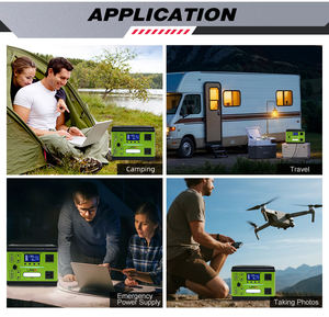 Color personalizado al por mayor LiFePO4 generador solar 600W 1100W almacenamiento de energía de emergencia ABS estación de energía solar portátil - Product Image 6