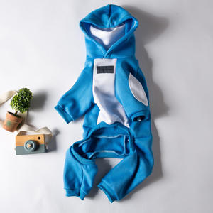 Ropa de cuatro patas de otoño e invierno con capucha para galgo pequeño Whippet, ropa cálida de poliéster para perros Bedlington para gatos - Product Image 2