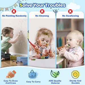 Tableau magnétique éducatif pour enfants en stock – Jouet d'apprentissage et de dessin - Product Image 3