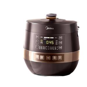 Cuisinière électrique à pression Midea 4,8 L avec double cuve intérieure, entièrement automatique, multifonctionnelle, pour riz et soupes - Product Image 1