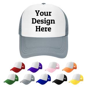 Custom embroidery cap Custom Adjustable Trucker <b>Hat</b>, 9 Colors Casual Everyday BaseballCustomize Baseball Cap Personalized <b>Hats</b> - Product Image 5