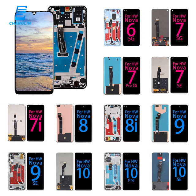 Factory Original for Huawei Model Mobile Phone LCD Screen Display Touch Screen Replacement Digitizer with 1 Year Wholesale