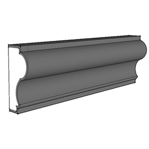 Hot bán trang trí dòng ngoài trời cửa sổ Thiết Lập Mô Hình eo EPS dòng xây dựng trang trí bên ngoài GRC/EPS parapet tường - Product Image 1