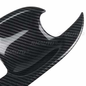 Lot de 4 garnitures de protection pour poignées de portes extérieures de voiture, décoration DIY, LHD, pour Toyota Highlander/RAV4 XA50 2019 2020 2021 - Product Image 5