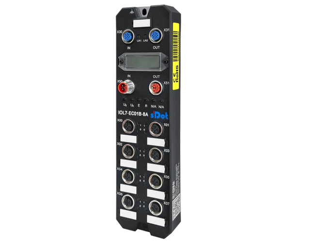 S.DOT PROFINET EtherCAT EtherNet/IP IO-LINK Fieldbus RS485 Remote IO Module for PLC Industrial Automation 240V/110V/220V