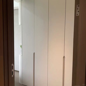 <span class=keywords><strong>Armoire</strong></span> coulissante moderne minimaliste sur mesure avec grand rangement pour chambre à coucher et mobilier d'hôtel - Product Image 3