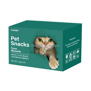 Golosinas para mascotas Deliciosas nutritivas Comida húmeda para gatos Snacks Comida saludable 15g * 60PCs Venta al por mayor golosinas para gatos Tiras para gatos - Product Image 4