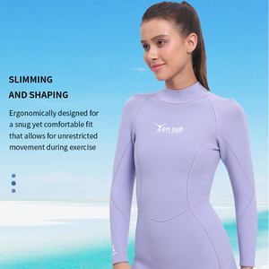 Traje de Neopreno de <span class=keywords><strong>3</strong></span>/5 mm para <span class=keywords><strong>Mujer</strong></span>, Manga Corta, Anti-UV, Secado Rápido, para Snorkel, Surf, Buceo, Trajes de Neopreno para Jóvenes, Precio de Fábrica - Product Image 4
