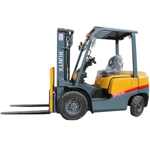 Chinese Equipment mitsubishi engine forklift 2.5 ton 2.5tn fork lift truck 2500kg diesel with best price