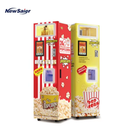 Máquina Expendedora de Palomitas de Maíz Dulces y Saladas Frescas de Alta Calidad, Servicio 24h, Fácil Operación, Pago con Monedas, Efectivo, QR y Tarjeta de Crédito