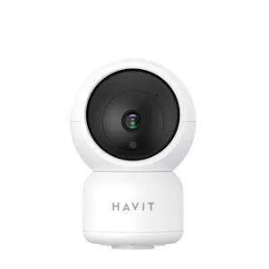 HAVIT IPC30智能灯泡摄像头室内自动跟踪全IP智能WiFi灯泡安全摄像头